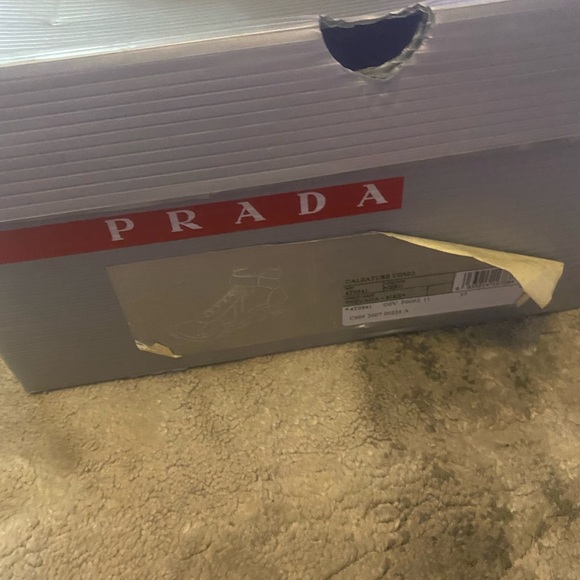 Worn men authentic Prada boots black size 11 - Picture 6 of 11